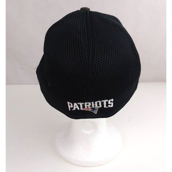 NFL New England Patriots Black Unisex Embroidered Fitted Baseball Cap L/XL - Picture 4 of 9
